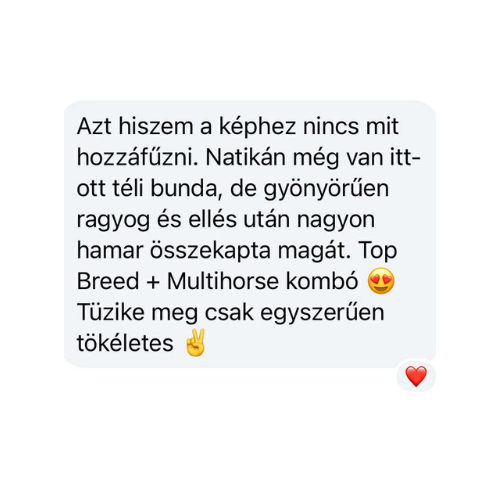 Meglio Horse - Lótápok és étrendkiegészítők természetesen