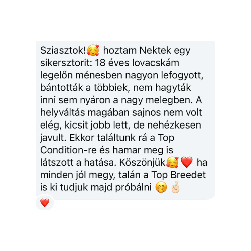 Meglio Horse - Lótápok és étrendkiegészítők természetesen