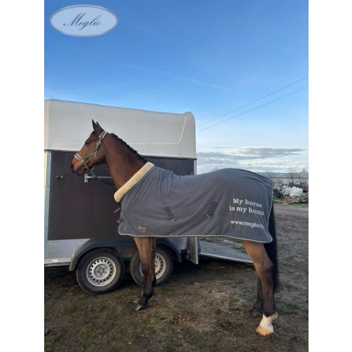 Coperta in pile con collo Meglio