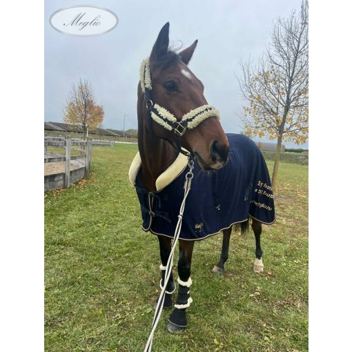 Coperta in pile con collo Meglio