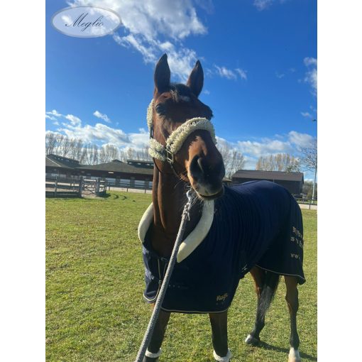 Coperta in pile con collo Meglio