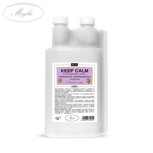Meglio KEEP CALM Calming Herb Tonic For Horses 1000ml